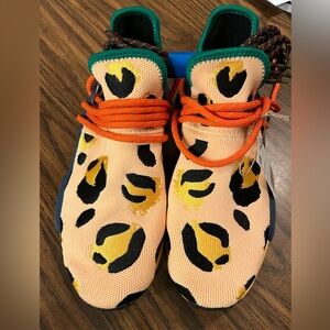 NEW adidas Pharrell x NMD Human Race Animal Print Pulse Amber